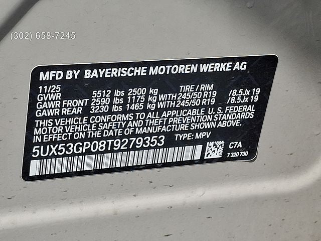 2026 BMW X3 30 xDrive