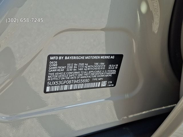 2026 BMW X3 30 xDrive