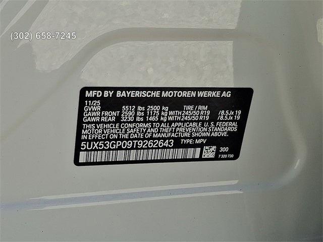 2026 BMW X3 30 xDrive