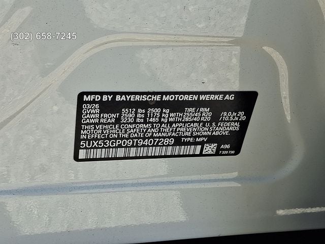 2026 BMW X3 30 xDrive