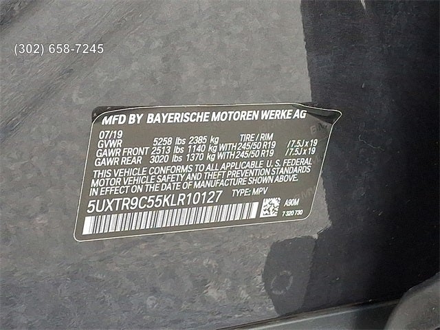 2019 BMW X3 xDrive30i