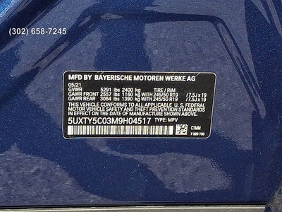 2021 BMW X3 xDrive30i