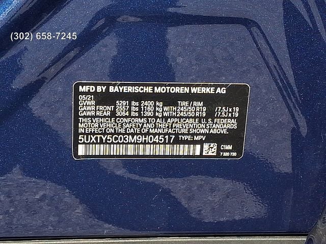 2021 BMW X3 xDrive30i