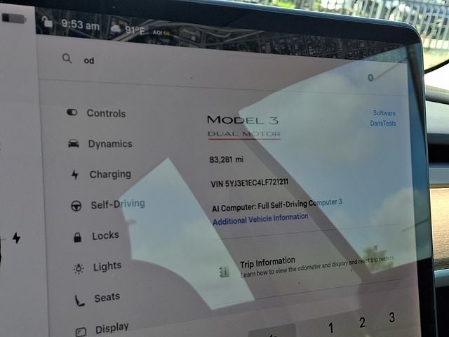 2020 Tesla Model 3 Performance