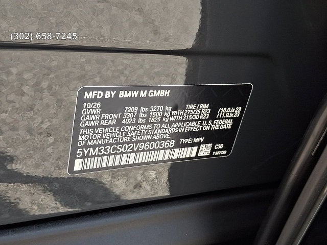 2027 BMW XM Label
