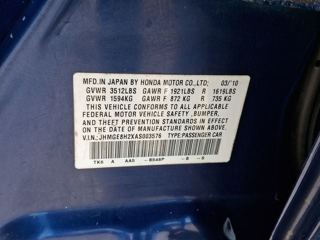 2010 Honda Fit Base