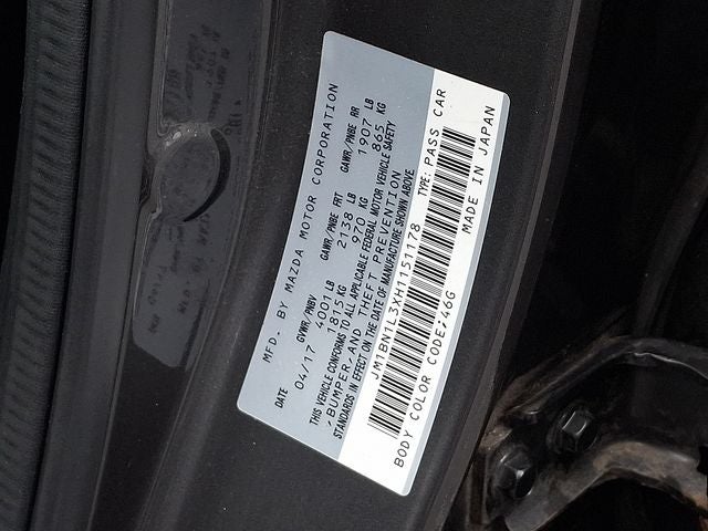 2017 Mazda Mazda3 Touring 2.5