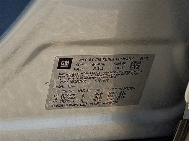 2016 Buick Encore Leather