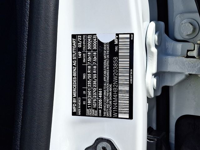 2022 Mercedes-Benz GLB GLB 250 4MATIC®