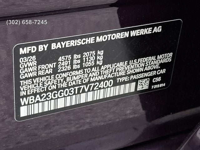 2026 BMW 2 Series 228 Gran Coupe