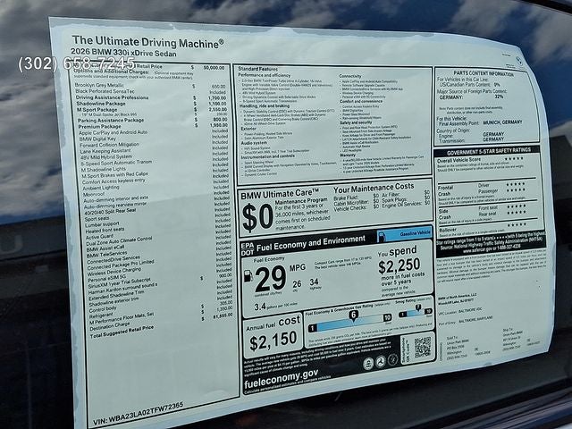 2026 BMW 3 Series 330i xDrive