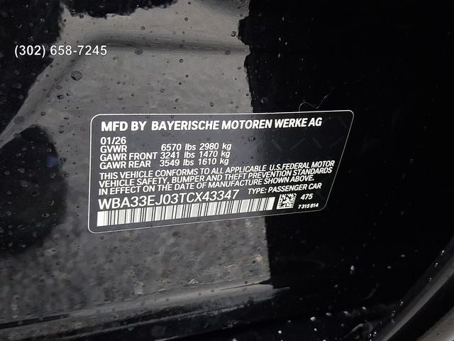 2026 BMW 7 Series 760i xDrive