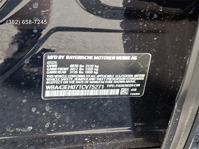 2026 BMW 7 Series 750e xDrive