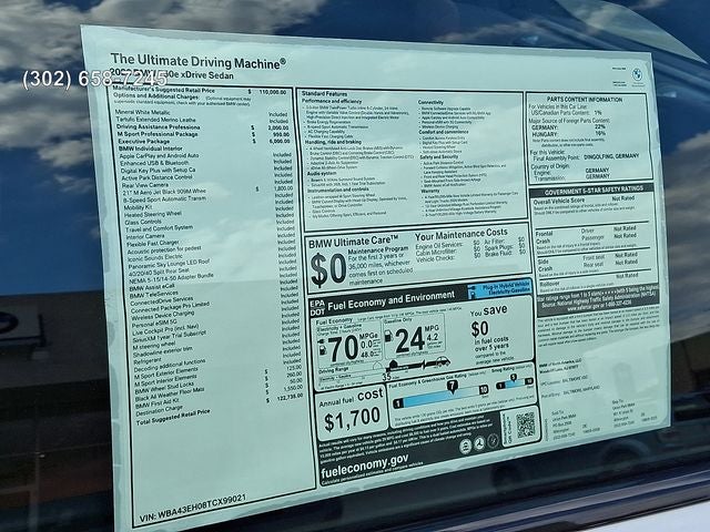 2026 BMW 7 Series 750e xDrive
