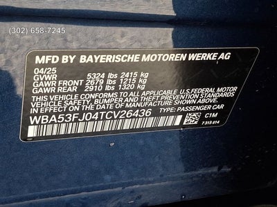 2026 BMW 5 Series 530i xDrive