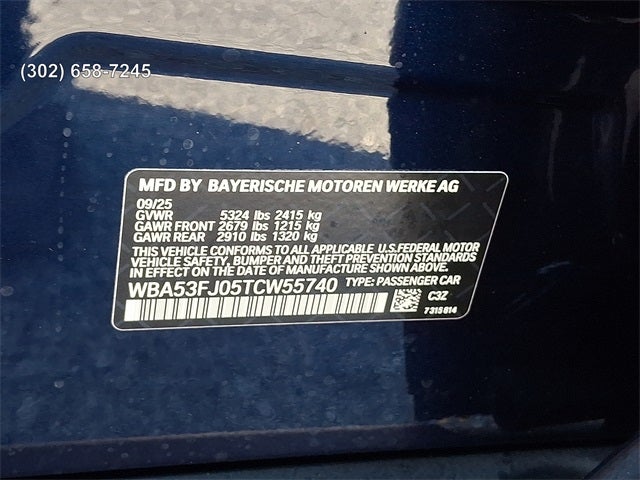 2026 BMW 5 Series 530i xDrive