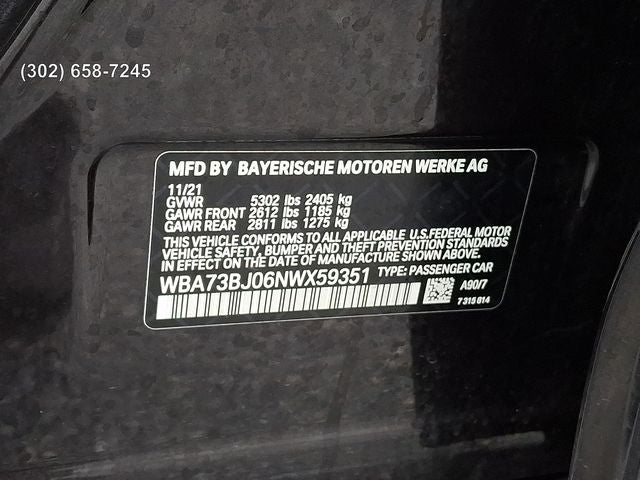 2022 BMW 5 Series 540i xDrive