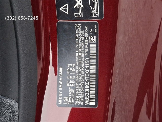 2026 BMW M4 Competition