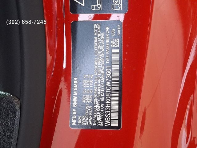 2026 BMW M4 Competition