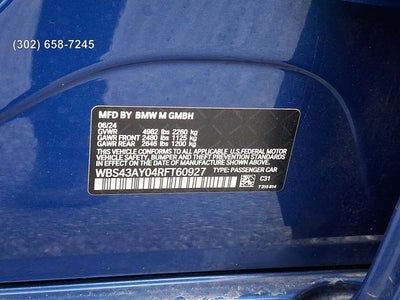 2024 BMW M3 Competition