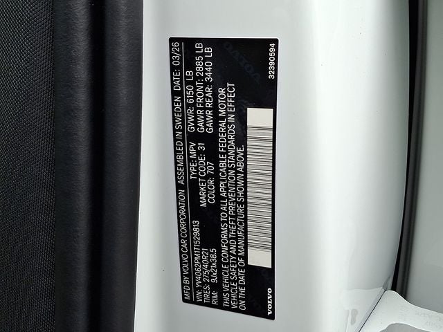 2026 Volvo XC90 B6 Ultra
