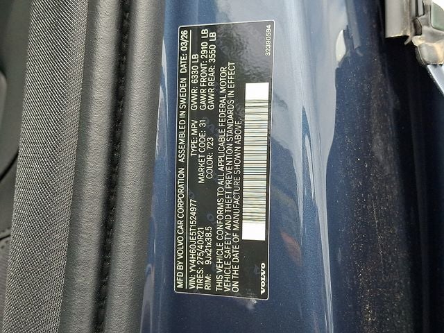 2026 Volvo XC90 Plug-In Hybrid T8 Plus 6 Passenger
