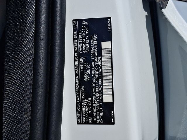 2026 Volvo XC90 Plug-In Hybrid T8 Ultra